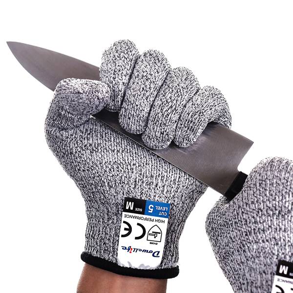 Dowellife Cut Resistant Gloves-Food Grade Level 5 Protection, Kitchen  Working for Cutting, Slicing and Wood Carving, 1 Pair(Large size)_Shenzhen  MingKangDa Technology Co., Ltd.