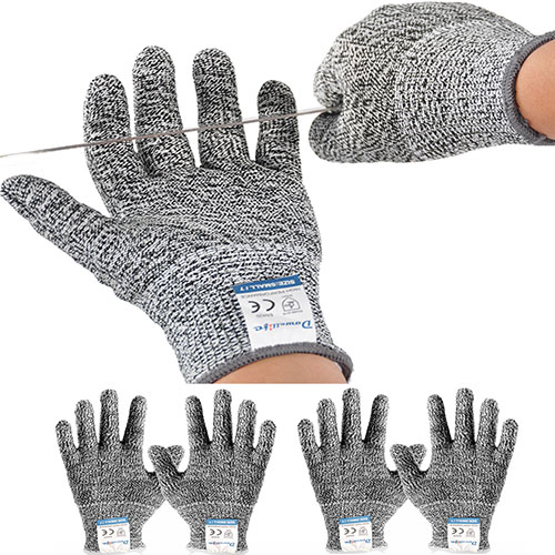Dowellife Comfortable Level 9 Cut Resistant Glove Food Grade